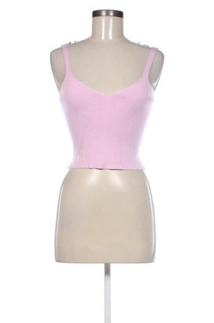 Γυναικείο αμάνικο μπλουζάκι Glamorous, Μέγεθος L, Χρώμα Ρόζ , Τιμή 5,75 €