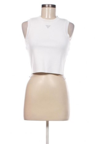 Γυναικείο αμάνικο μπλουζάκι Guess, Μέγεθος L, Χρώμα Λευκό, Τιμή 19,18 €