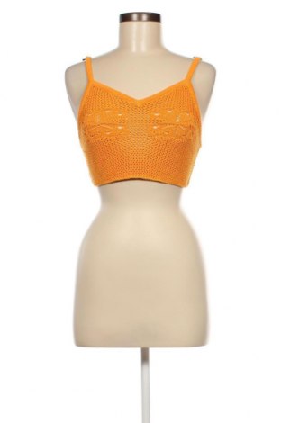 Γυναικείο αμάνικο μπλουζάκι H&M, Μέγεθος S, Χρώμα Πορτοκαλί, Τιμή 3,79 €