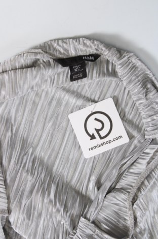 Damska koszulka na ramiączkach H&M, Rozmiar XS, Kolor Srebrzysty, Cena 29,74 zł