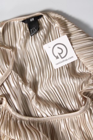 Γυναικείο αμάνικο μπλουζάκι H&M, Μέγεθος S, Χρώμα Χρυσαφί, Τιμή 6,62 €