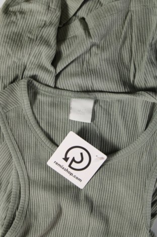 Γυναικείο αμάνικο μπλουζάκι H&M, Μέγεθος L, Χρώμα Πράσινο, Τιμή 7,48 €