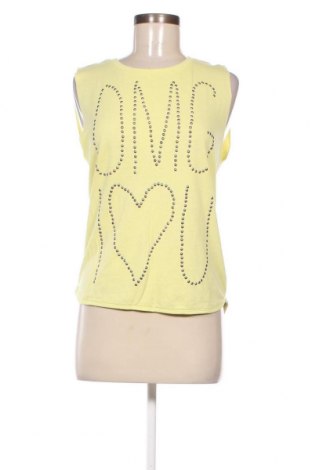 Γυναικείο αμάνικο μπλουζάκι H&M Divided, Μέγεθος S, Χρώμα Κίτρινο, Τιμή 3,97 €
