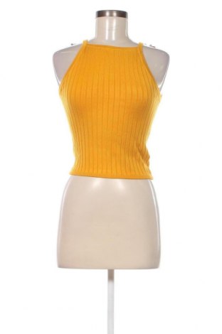 Γυναικείο αμάνικο μπλουζάκι H&M Divided, Μέγεθος S, Χρώμα Κίτρινο, Τιμή 8,04 €