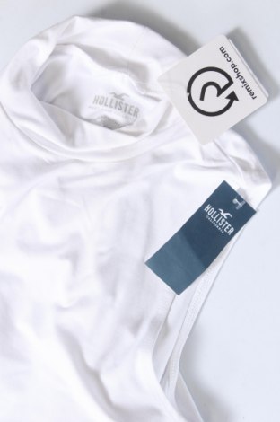 Γυναικείο αμάνικο μπλουζάκι Hollister, Μέγεθος M, Χρώμα Λευκό, Τιμή 7,99 €