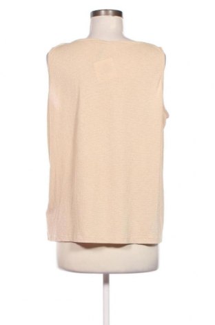 Γυναικείο αμάνικο μπλουζάκι Jean Pascale, Μέγεθος L, Χρώμα  Μπέζ, Τιμή 3,15 €