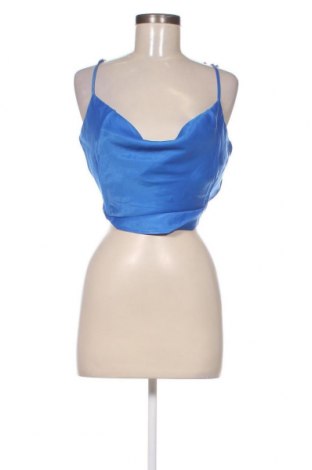 Γυναικείο αμάνικο μπλουζάκι Jennyfer, Μέγεθος L, Χρώμα Μπλέ, Τιμή 2,49 €