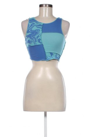 Γυναικείο αμάνικο μπλουζάκι Jennyfer, Μέγεθος XXS, Χρώμα Μπλέ, Τιμή 6,60 €