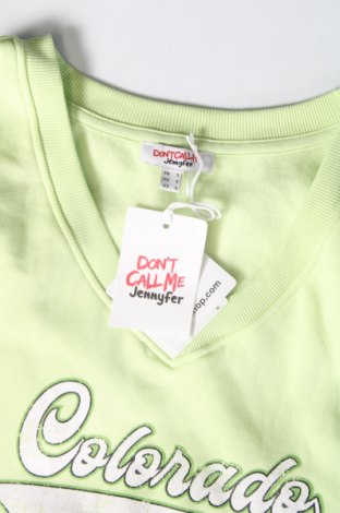 Γυναικείο αμάνικο μπλουζάκι Jennyfer, Μέγεθος S, Χρώμα Πράσινο, Τιμή 9,74 €