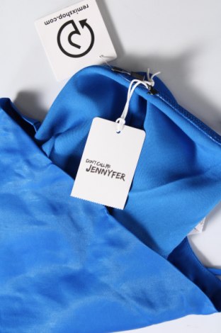 Γυναικείο αμάνικο μπλουζάκι Jennyfer, Μέγεθος M, Χρώμα Μπλέ, Τιμή 1,95 €