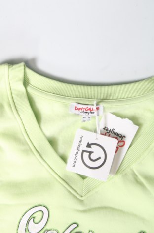 Γυναικείο αμάνικο μπλουζάκι Jennyfer, Μέγεθος XS, Χρώμα Πράσινο, Τιμή 9,74 €