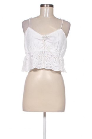 Γυναικείο αμάνικο μπλουζάκι Jennyfer, Μέγεθος M, Χρώμα Λευκό, Τιμή 10,82 €