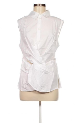 Γυναικείο αμάνικο μπλουζάκι Jennyfer, Μέγεθος L, Χρώμα Λευκό, Τιμή 5,73 €