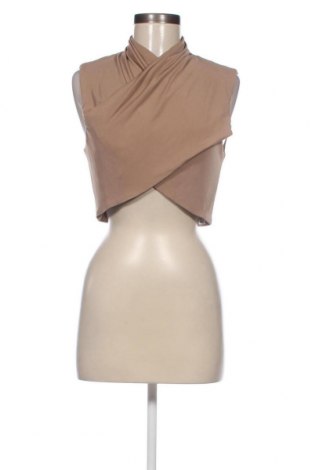 Γυναικείο αμάνικο μπλουζάκι Karen Millen, Μέγεθος M, Χρώμα Καφέ, Τιμή 37,11 €