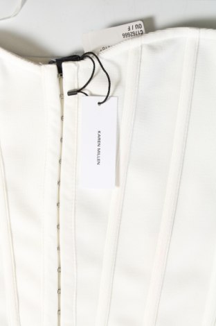 Γυναικείο αμάνικο μπλουζάκι Karen Millen, Μέγεθος L, Χρώμα Λευκό, Τιμή 37,11 €