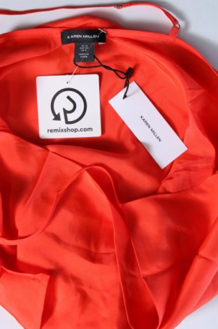 Damska koszulka na ramiączkach Karen Millen, Rozmiar M, Kolor Czerwony, Cena 76,76 zł
