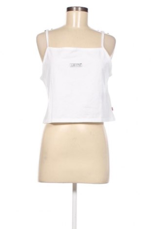 Γυναικείο αμάνικο μπλουζάκι Levi's, Μέγεθος L, Χρώμα Λευκό, Τιμή 14,38 €