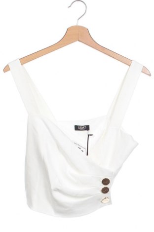 Γυναικείο αμάνικο μπλουζάκι Liu Jo, Μέγεθος M, Χρώμα Λευκό, Τιμή 66,34 €