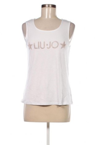 Γυναικείο αμάνικο μπλουζάκι Liu Jo, Μέγεθος S, Χρώμα Λευκό, Τιμή 66,34 €