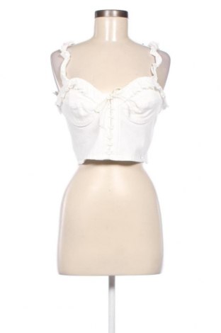 Γυναικείο αμάνικο μπλουζάκι Liu Jo, Μέγεθος L, Χρώμα Λευκό, Τιμή 72,37 €