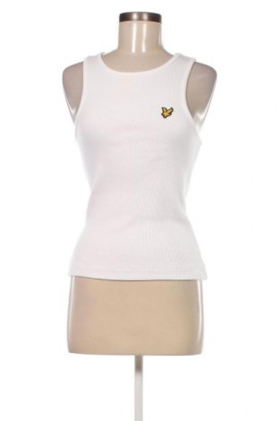 Γυναικείο αμάνικο μπλουζάκι Lyle & Scott, Μέγεθος M, Χρώμα Λευκό, Τιμή 15,98 €