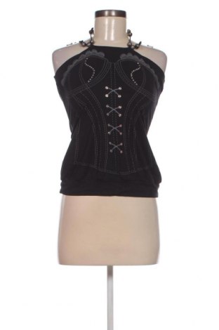 Γυναικείο αμάνικο μπλουζάκι Lynne, Μέγεθος M, Χρώμα Μαύρο, Τιμή 8,28 €