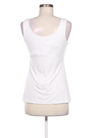 Γυναικείο αμάνικο μπλουζάκι Made In Italy, Μέγεθος M, Χρώμα Λευκό, Τιμή 10,74 €