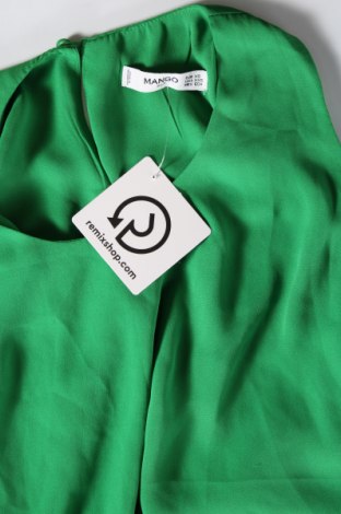 Γυναικείο αμάνικο μπλουζάκι Mango, Μέγεθος XS, Χρώμα Πράσινο, Τιμή 7,66 €