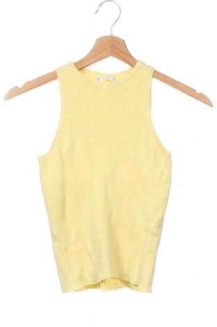 Γυναικείο αμάνικο μπλουζάκι Mango, Μέγεθος XS, Χρώμα Κίτρινο, Τιμή 8,18 €