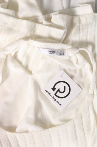 Γυναικείο αμάνικο μπλουζάκι Mango, Μέγεθος M, Χρώμα Λευκό, Τιμή 21,38 €