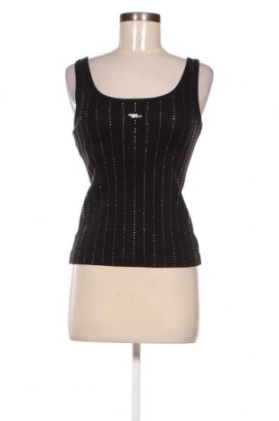 Γυναικείο αμάνικο μπλουζάκι Miss Sixty, Μέγεθος S, Χρώμα Μαύρο, Τιμή 19,18 €