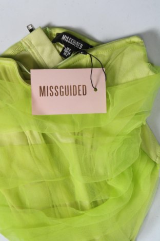 Γυναικείο αμάνικο μπλουζάκι Missguided, Μέγεθος XS, Χρώμα Πράσινο, Τιμή 5,63 €