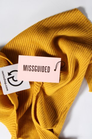 Tricou de damă Missguided, Mărime M, Culoare Galben, Preț 46,28 Lei
