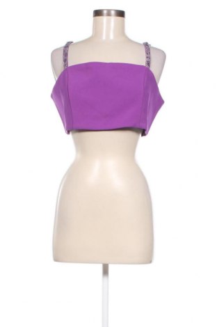 Γυναικείο αμάνικο μπλουζάκι Misspap, Μέγεθος XL, Χρώμα Βιολετί, Τιμή 9,59 €