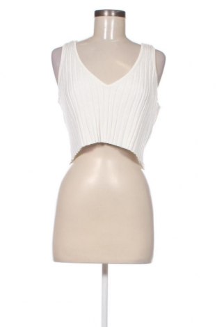 Γυναικείο αμάνικο μπλουζάκι Monki, Μέγεθος XL, Χρώμα Λευκό, Τιμή 8,55 €