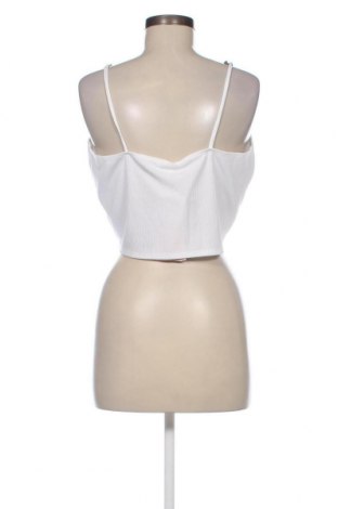 Γυναικείο αμάνικο μπλουζάκι Monki, Μέγεθος XXL, Χρώμα Λευκό, Τιμή 6,82 €