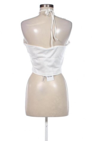 Γυναικείο αμάνικο μπλουζάκι NA-KD, Μέγεθος XL, Χρώμα Λευκό, Τιμή 2,40 €