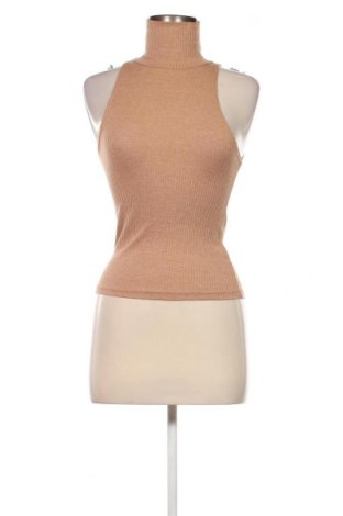 Γυναικείο αμάνικο μπλουζάκι New Look, Μέγεθος S, Χρώμα  Μπέζ, Τιμή 3,59 €