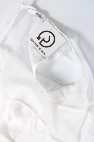 Γυναικείο αμάνικο μπλουζάκι ONLY, Μέγεθος XS, Χρώμα Λευκό, Τιμή 3,47 €