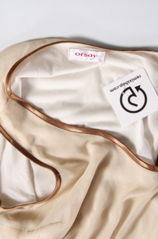 Γυναικείο αμάνικο μπλουζάκι Orsay, Μέγεθος S, Χρώμα  Μπέζ, Τιμή 3,97 €