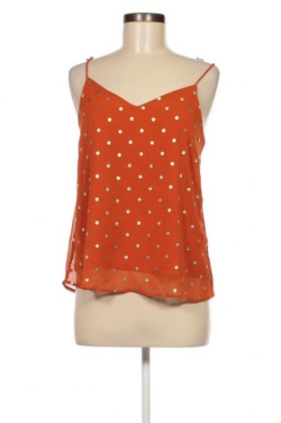 Γυναικείο αμάνικο μπλουζάκι Pieces, Μέγεθος M, Χρώμα Πορτοκαλί, Τιμή 10,14 €