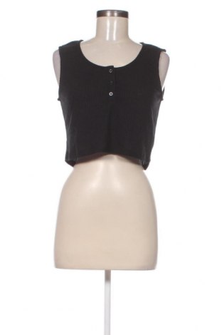 Γυναικείο αμάνικο μπλουζάκι Pieces, Μέγεθος XL, Χρώμα Μαύρο, Τιμή 7,99 €