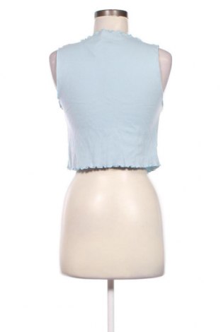 Γυναικείο αμάνικο μπλουζάκι Pull&Bear, Μέγεθος L, Χρώμα Μπλέ, Τιμή 7,00 €