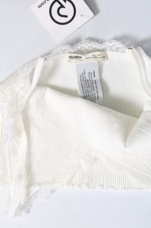 Damska koszulka na ramiączkach Pull&Bear, Rozmiar XS, Kolor Biały, Cena 55,97 zł