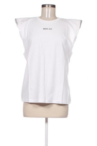 Tricou de damă Replay, Mărime M, Culoare Alb, Preț 142,10 Lei