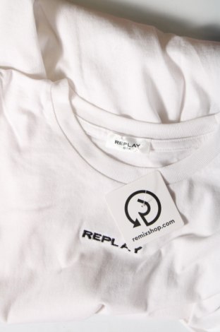 Γυναικείο αμάνικο μπλουζάκι Replay, Μέγεθος XS, Χρώμα Λευκό, Τιμή 37,11 €