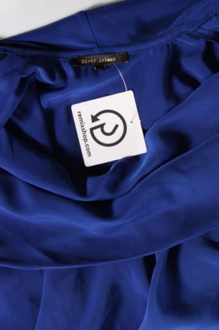 Γυναικείο αμάνικο μπλουζάκι River Island, Μέγεθος S, Χρώμα Μπλέ, Τιμή 2,86 €