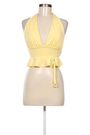 Γυναικείο αμάνικο μπλουζάκι SHEIN, Μέγεθος S, Χρώμα Κίτρινο, Τιμή 3,99 €
