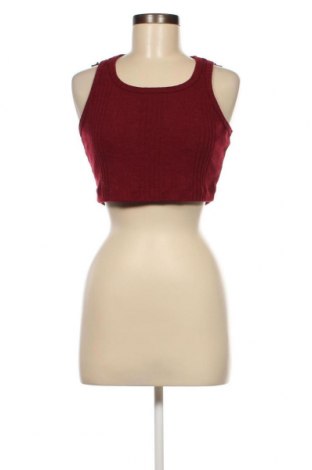 Γυναικείο αμάνικο μπλουζάκι SHEIN, Μέγεθος L, Χρώμα Κόκκινο, Τιμή 8,04 €
