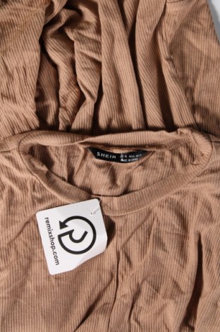Γυναικείο αμάνικο μπλουζάκι SHEIN, Μέγεθος XL, Χρώμα  Μπέζ, Τιμή 3,36 €